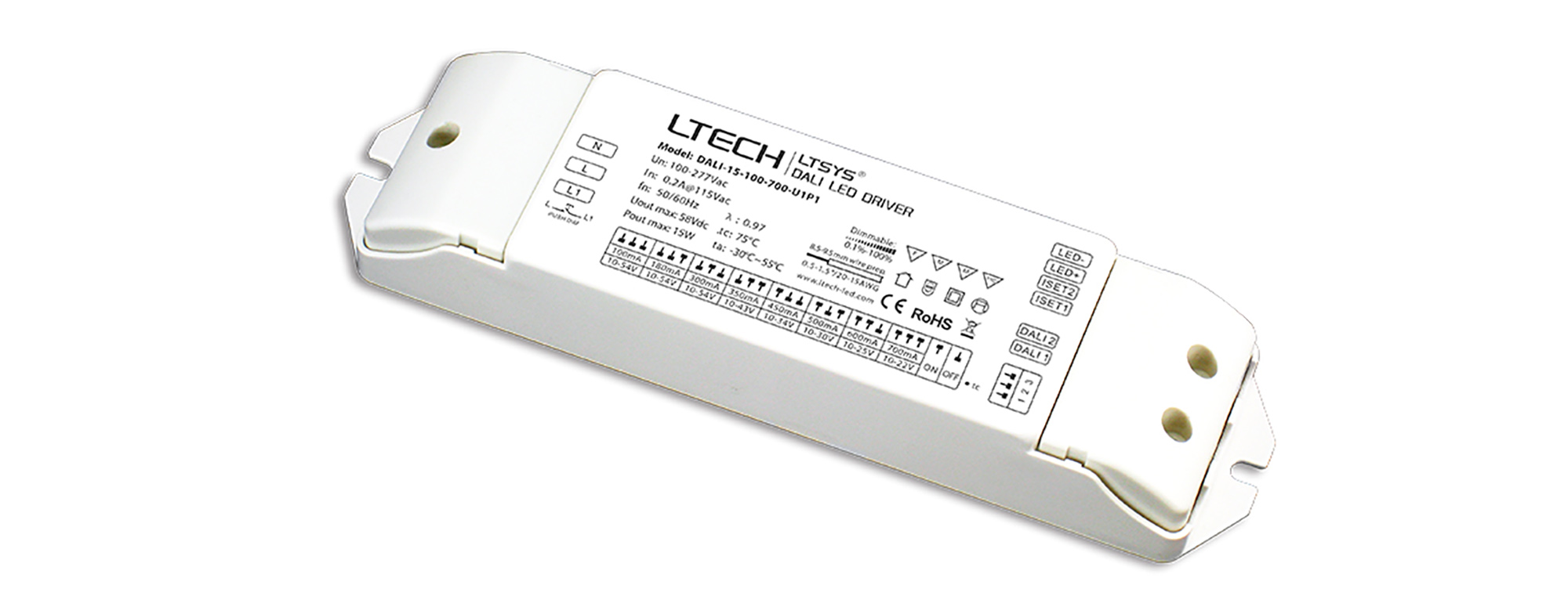 DALI Constant Current Drivers LTECH Dali Driver